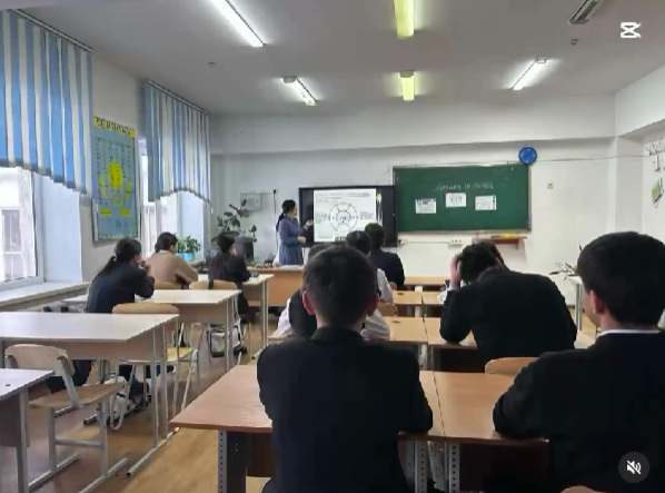 PISA халықаралық зерттеу бойынша 9 “Ә” сынып оқушыларына түсіндірме жұмыстары жүргізілді.